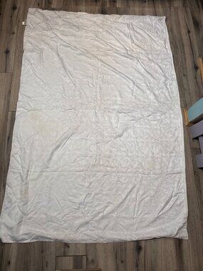 The Comphy Co. White Polyester Jacquard Blanket With Subtle Floral Pattern - Sof